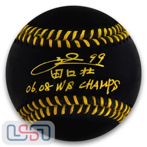 So Taguchi Signed "06. 08. WS Champs" Black Official Major League Baseball BAS - Picture 1 of 3