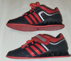 Chaussures d'haltérophilie adidas Adipower noir et rouge taille 40 2/3 - Bild 1 von 5