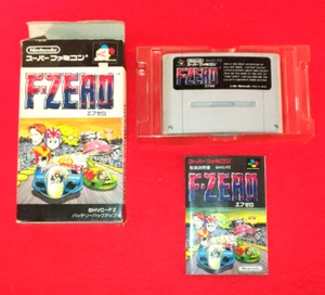 F-ZERO Super Nintendo Famicom SNES SFC 1990 Japanese version - Picture 1 of 6