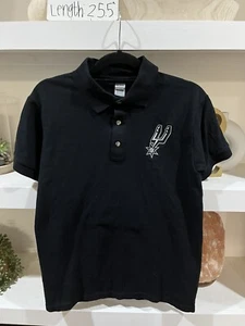 Herren San Antonio Spurs Polo schwarz Größe Small - Bild 1 von 4