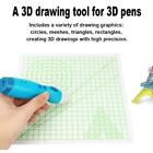 3D Printing Pen Pad ABS Mat Drawing Template Pad Transparent For Children BT5