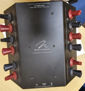 MartinLogan High Resolution Loudspeaker Switch - ABSWITCHER - Used - Picture 1 of 4