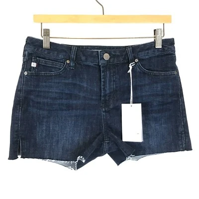 NWT Women Size 27 or 28 Dear John Denim Indigo Blue Lillie Scissor Cut Short NEW - Image 1 of 4