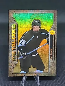 Matt Savoie Yellow PMG 55/100 RC 2021 Skybox Metal Universe Champions Metalized - Picture 1 of 3