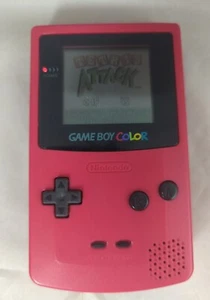 Sistema portátil Nintendo Game Boy Color Berry CGB-001 con ataque Tetris - Imagen 1 de 5
