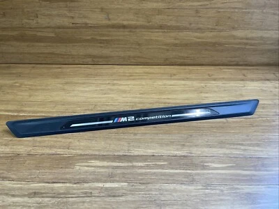 BMW F87 M2 2016 2017 2018 2019 OEM cubierta de umbral de puerta delantera izquierda/derecha Foto 1 de 4