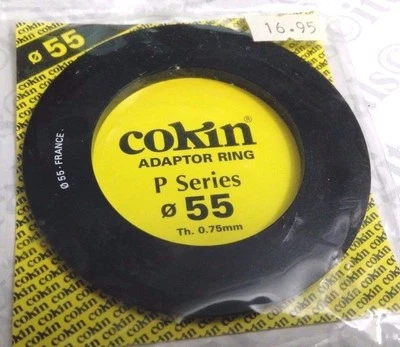 Genuine Cokin P Series 55mm Adapter Ring P455 Made in France Original 55 mm - Image 1 of 4