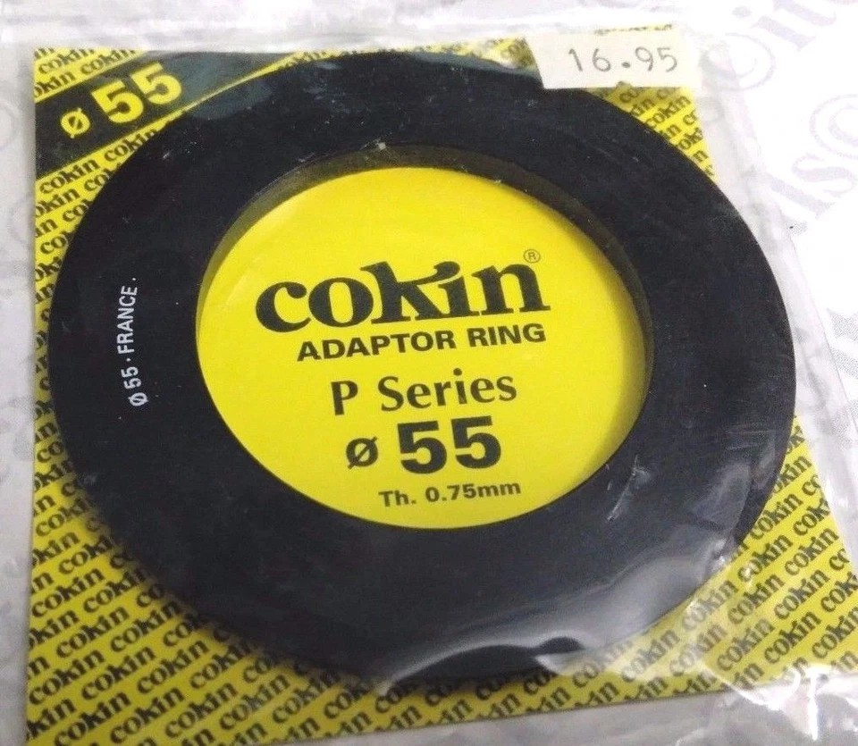 Genuine Cokin P Series 55mm Adapter Ring P455 Made in France Original 55 mm   - Image 1 of 4