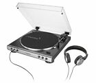 Audio-Technica AT-LP60XHP-GM Fully Automatic Belt-drive Turntable w/Headphones