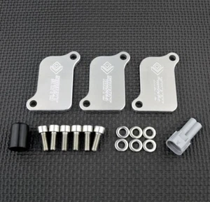 2011-20 Triumph Speed Triple 1050 / R / RS AIS Plates SMOG Block Off Eliminator - Picture 1 of 5