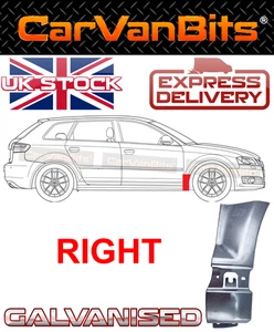 FÜR AUDI A3 8P 03-12 RADLAUF SCHWELLER REPARATUR KOTFLÜGEL KOTFLÜGEL AUSSENVERKLEIDUNG VORNE RECHTS - Bild 1 von 6