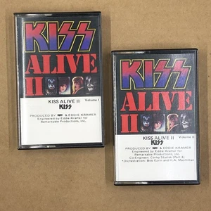 KISS Cassette Tape Metal Glam ALIVE II BMG CLUB EDITION DETROIT ROCK CITY BETH - Picture 1 of 8