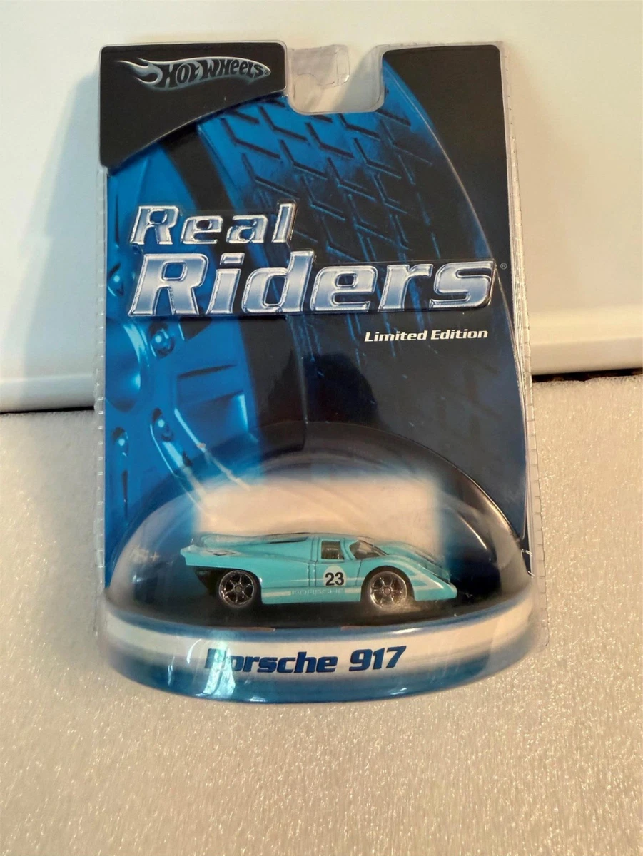 Hot Wheels Mattel Real Riders Porsche 917 Limited Edition Q100 | eBay