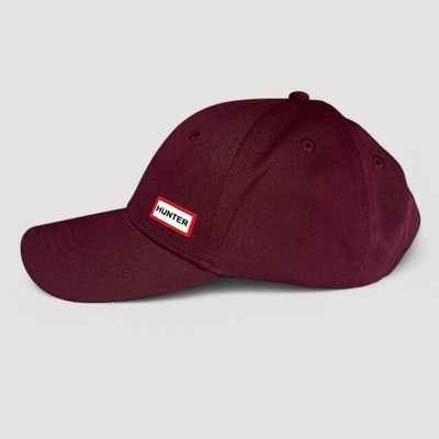 Gorra de béisbol con logotipo Hunter borgoña OS unisex nueva con etiquetas ENVÍO GRATUITO  Foto 1 de 4