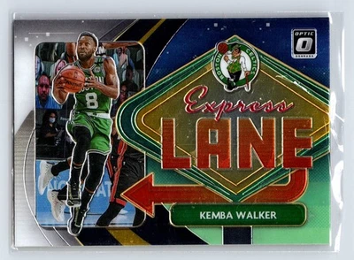 2020-21 Donruss Optic #23 Kemba Walker Express Lane Boston Celtics - Imagem 1 de 2