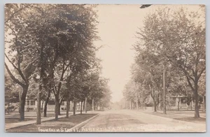 Fountain Street Albert Lea MN Minnesota RPPC Real Photo Postcard - Picture 1 of 2