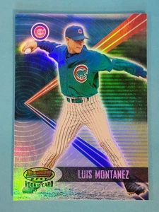 2001 Bowman's Best RC Luis Montanez Chicago Cubs #15 1619/2999 ⚾ - Picture 1 of 2