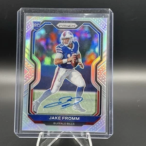 2020 Panini Prizm #310 Jake Fromm Rookie Auto Silver Prizm Bills Lions RC Rookie - Picture 1 of 2