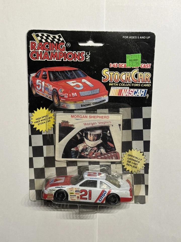 De colección NASCAR 1992 Morgan Shepherd #21 1:43 Die-Cast Car CITGO réplica  Foto 1 de 4