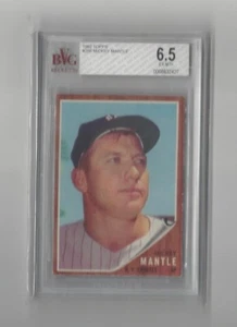 1962 Topps #200 Mickey Mantle Yankees - BVG 6.5 - Bild 1 von 2