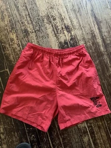 Vintage Bad Boy Club Swim Trunks Mens M Bright Blue Embroidered Logo 90s Retro - Picture 1 of 18