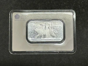 2024 Royal Mint Una & The Lion 1oz Silver Bar Certicard - Newest Issue In Hand - Picture 1 of 2