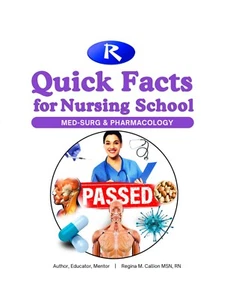 Quick Facts for Nursing School: Med-Surg & Pharmacology - Picture 1 of 3