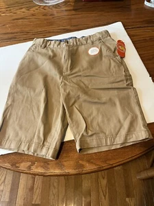 NWT , Wonder Nation, Khaki, S Hood Uniform Sz16 , Shorts,stretch, Adj Waist - Picture 1 of 4