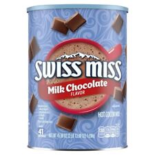 Swiss Miss Milk Chocolate Flavored Hot Cocoa Mix, 45.68 oz Canister