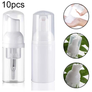 10PCS 30ML Trasparente Vuoto Plastica Schiuma Lavaggio a Mano Dispenser Pompa Contenitore Bottiglia - Foto 1 di 14