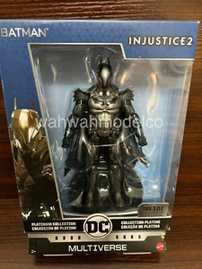 DC Multiverse Injustice 2: Batman 7" Platinum Collection Figure Metal - Picture 1 of 2