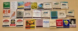 Vintage USA States Business Matchbooks Bowling Casino Inn Restaurant Lot of 28 - Picture 1 of 1