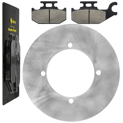 Disco de rotor de freno trasero con pastilla de freno para Yamaha Grizzly 400 YFM400F 4x4 2008 Foto 1 de 4