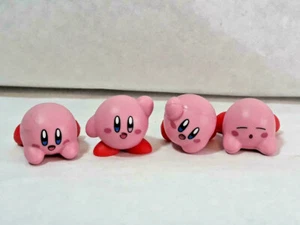 Kirby Set Of 4 Small Figures Putitto Cute Pink - Picture 1 of 4