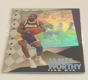 1992-93 Upper Deck Team MVP James Worthy tarjeta holo - Los Angeles Lakers - Imagen 1 de 1