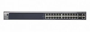 Netgear Prosafe FSM7226RS Stackable Manageable Switch 24 Ports 10/100 Mbps - Picture 1 of 1