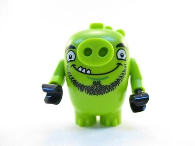LEGO The Angry Birds Película Leonard Piggy Minifigura 75825 Mini Figura Barba Foto 1 de 2