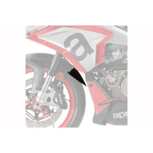 PUIG FRONT FENDER EXTENSION FOR APRILIA TUONO V4 1100/FACTORY 2021 > 2024 BLACK - Picture 1 of 1