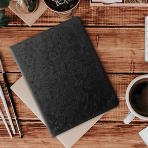 iPad A16 Case - 11th Gen - With Pencil Holder - Sleep/Wake -Genuine Leather - Picture 1 of 11