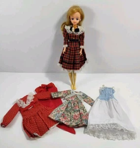 Vtg Takara Orie Kayama Doll 3rd Gen Licca Chan Mother W Extra Dresses Japan READ - Afbeelding 1 van 11