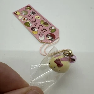Llavero Gotochi vintage Sanrio Hello Kitty 2007 celda encanto baratija Japón sushi - Imagen 1 de 1
