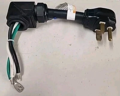 NEMA 6-50P Welding Plug Adapter Cable 10AWG STW PG29 UL Listed Heavy Duty - Image 1 of 4