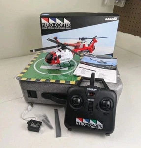 Rage RC Hero-Copter Küstenwache Hubschrauber Heli Radio Control Lipo RTF - Bild 1 von 20