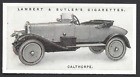 Lambert & Butler - Motor Cars, 2Nd - #32 Calthorpe