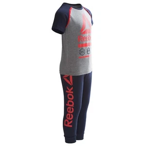 REEBOK Boys Set: Graphic Shirt & Fleece Joggers Pick Color & Size 5, 6 NEW - Picture 1 of 35