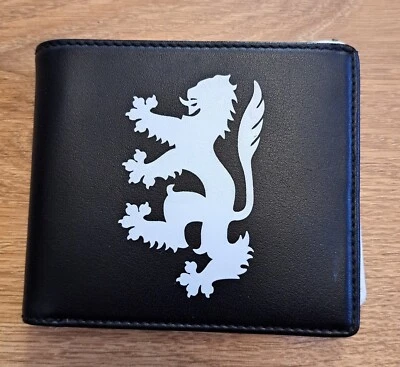 Pringle of scotland leather large logo black mens wallet - Image 1 of 3
