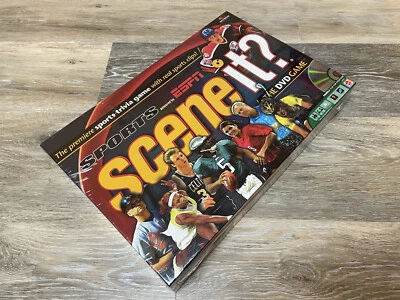 NEW IN BOX Scene It? The DVD Game Sports ESPN TRIVIA - Image 1 of 3
