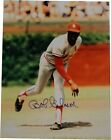 Bob Gibson Hand Signed Autographed 8x10 Photo Pitching Cardinals Scoreboard
