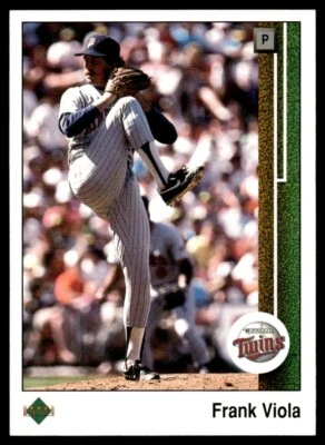 1989 Upper Deck #397 Frank Viola Minnesota Twins - Image 1 of 2