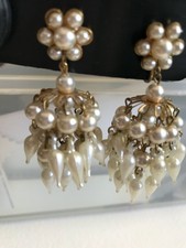 Chandelier Clip Earrings